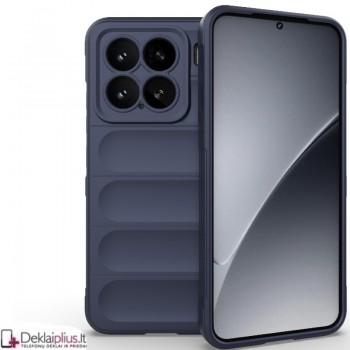Magic Shield guminis dėklas - tamsiai mėlynas (Xiaomi 15) Magic Shield guminis dėklas - tamsiai mėlynas (Xiaomi 15)